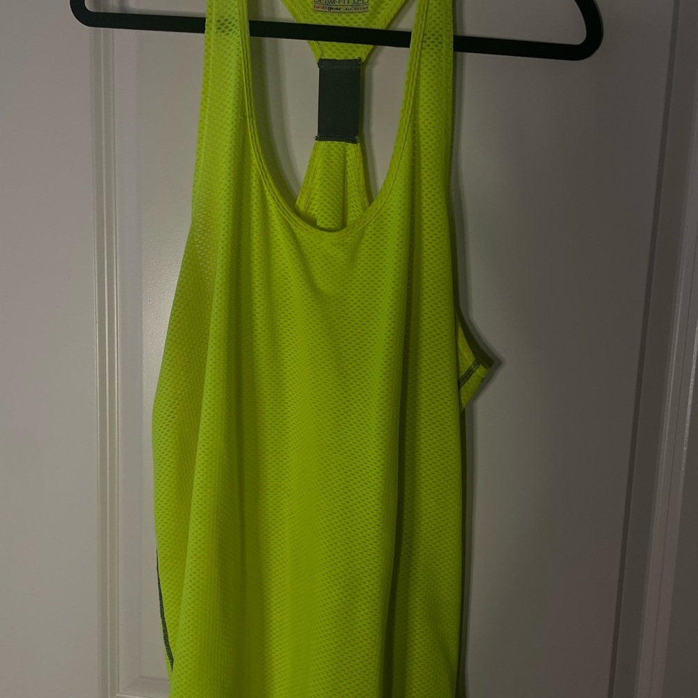 Neon Yellow Women's Tank Top